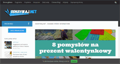 Desktop Screenshot of odkrywaj.net
